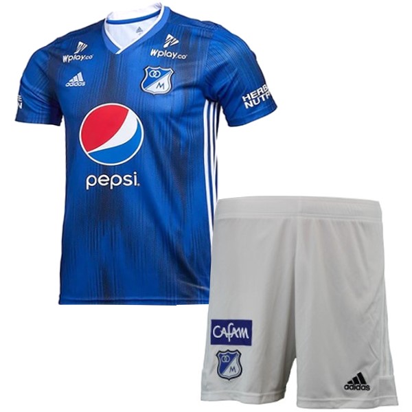 Camiseta Millonarios 1ª Kit Niño 2019 2020 Azul